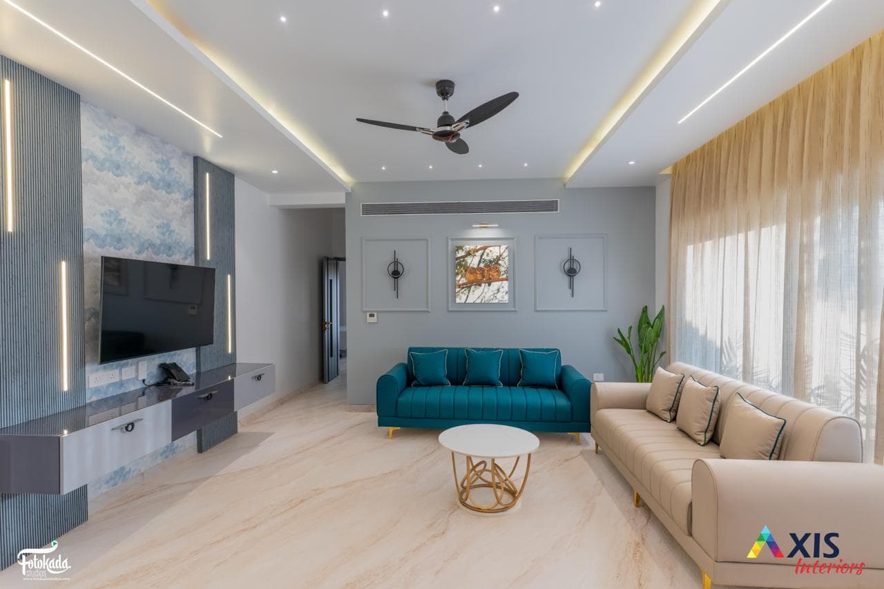 Spacious lounge at Ayurshree supporting the weight management journey